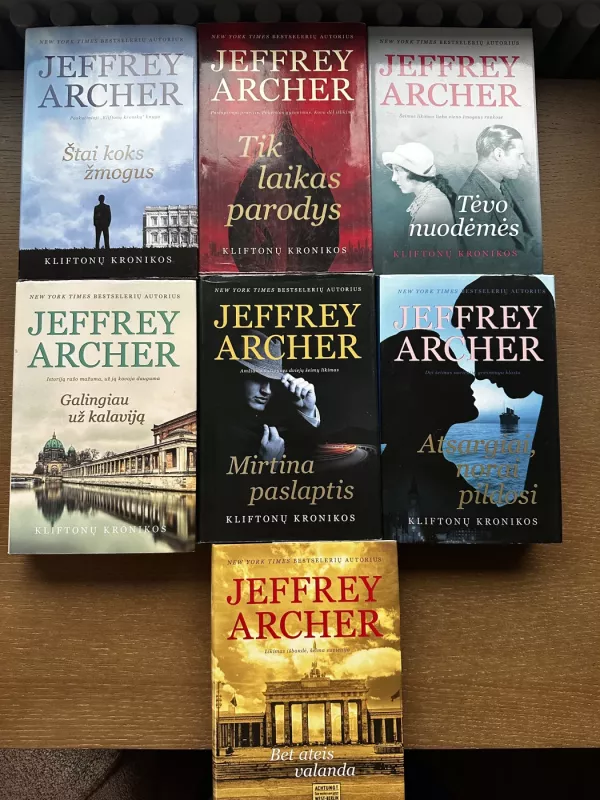 Tik laikas parodys - Jeffrey Archer, knyga 2