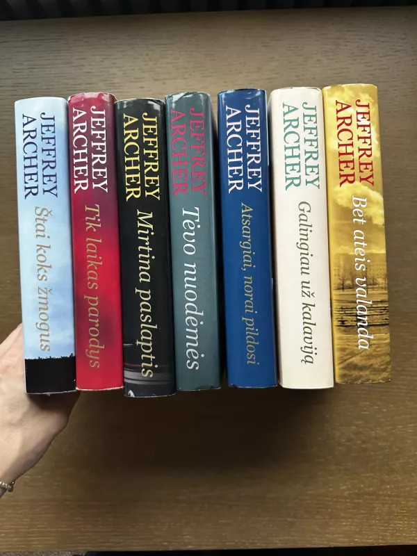 Tik laikas parodys - Jeffrey Archer, knyga 4