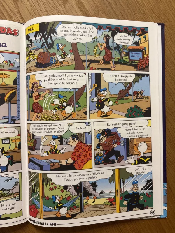 Donaldas ir kiti. Didysis traukinio apiplesimas ir juodosios pelkes paslaptis. - Walt Disney, knyga 3