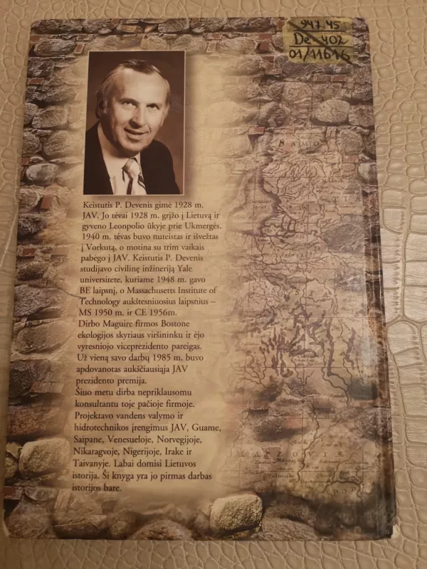 Lietuvos pradžia ir deltuvos istorija - Keistutis P. Devenis, knyga 3