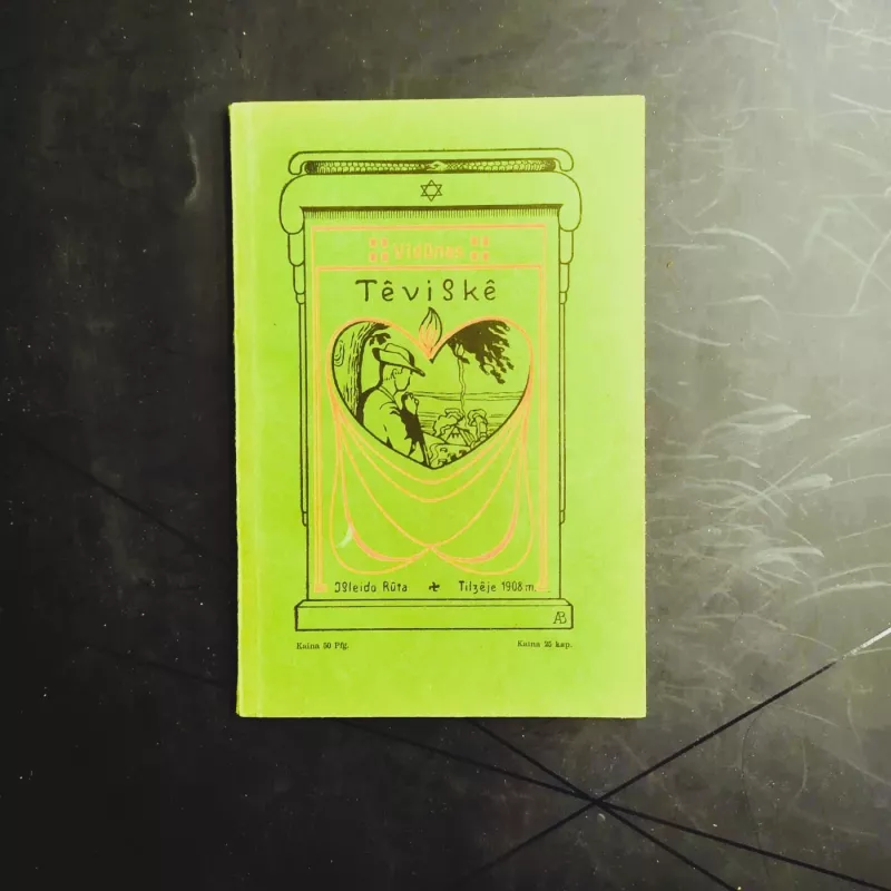 Tėviškė . Vienveiksmis dramatiškas veikalas - VIDŪNAS, VIdūnas (Vydūnas), knyga 2