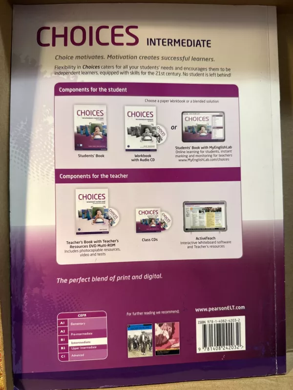 Choices. Intermediate Student's Book - Michael Harris, Anna Sikorzynska, knyga 4