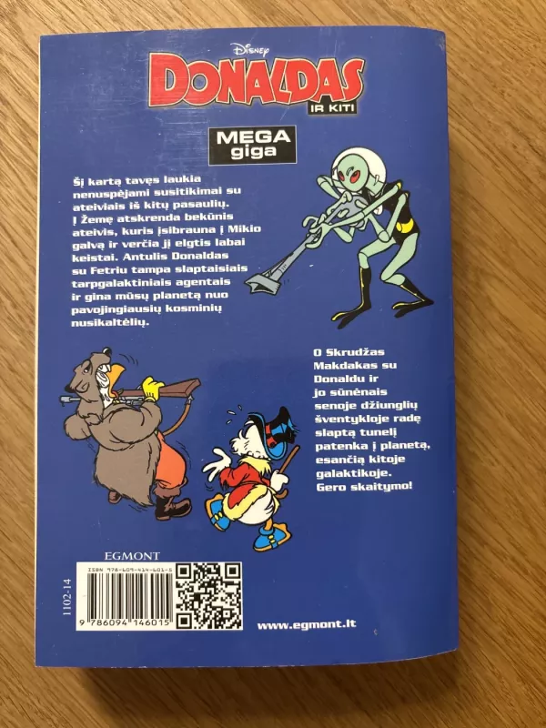 Donaldas ir kiti. Ateiviai puola - Walt Disney, knyga 4