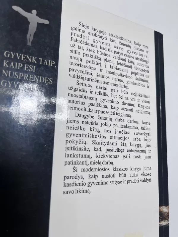 Laisvas žmogus ar auka. - Wayne W. Dyer, knyga 3