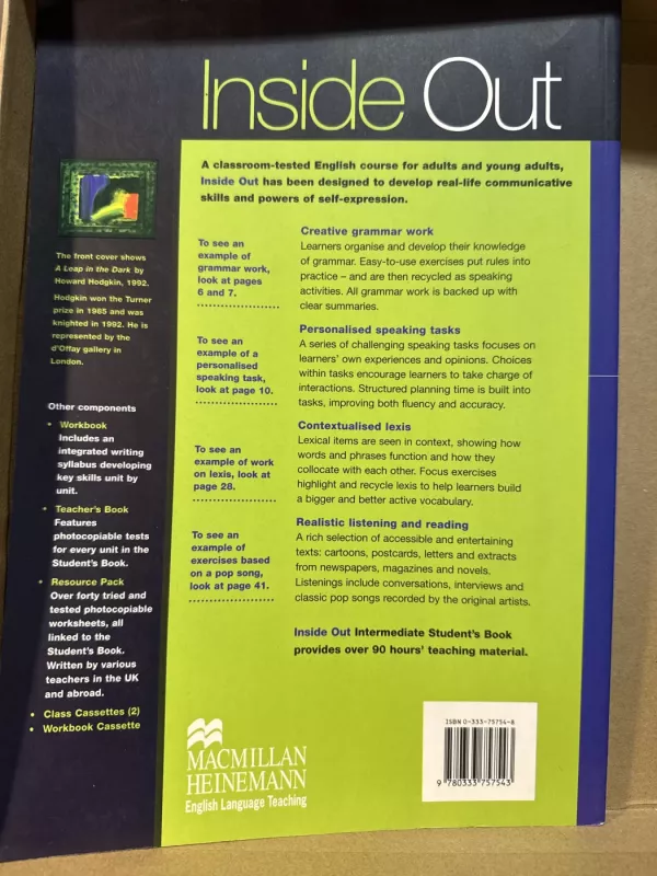 Inside out. Intermediate. Student's book - Sue Kay & Vaughan Jones, knyga 3