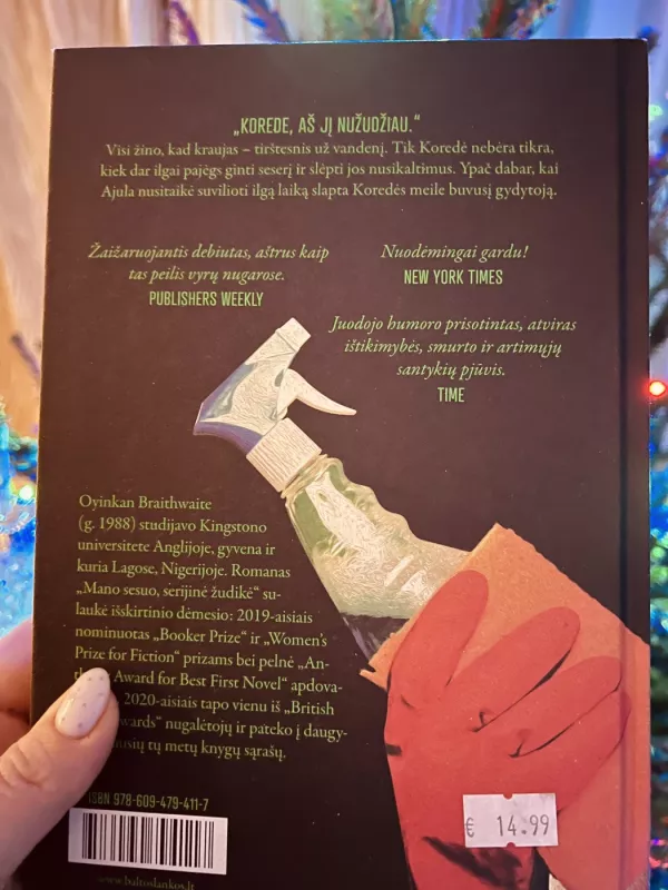 Mano sesuo, serijinė žudikė - Oyinkan Braithwaite, knyga 3