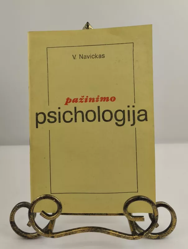 Pažinimo psichologija - Vytautas Navickas, knyga 2