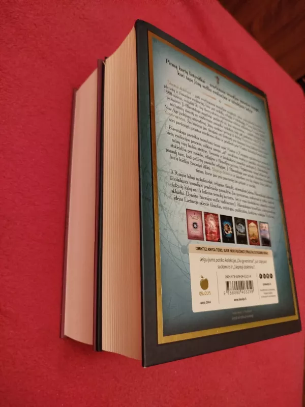 Slaptoji Doktrina. 1 ir 2 tomai (Kosmogenezė ir Antropogenezė) - Jelena P. Blavatskaja, knyga 6