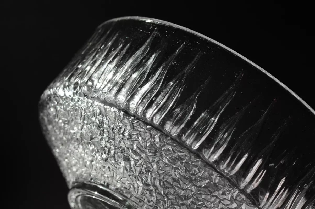 Vintage Arcoroc France krištolo dubuo Diamant - , namai ir interjeras 5