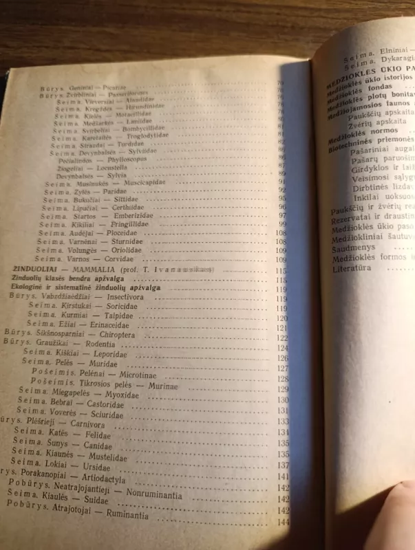 Miško paukščių bei žvėrių biologija ir medžioklės ūkio pagrindai - T. Ivanauskas, ir kiti , knyga 5