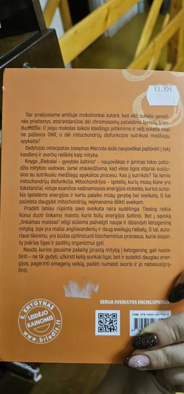 Riebalai – gyvybės šaltinis - Dr. Joseph Mercola, knyga 3