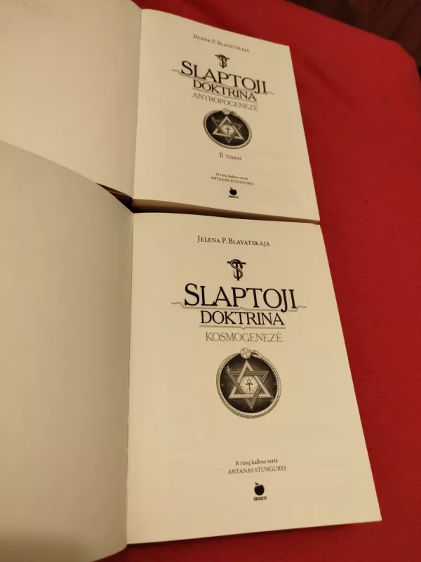 Slaptoji Doktrina. 1 ir 2 tomai (Kosmogenezė ir Antropogenezė) - Jelena P. Blavatskaja, knyga 3