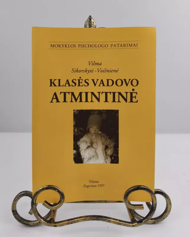 KLASĖS VADOVO ATMINTINĖ - Vilma Sikorskytė-Voišnienė, knyga 3