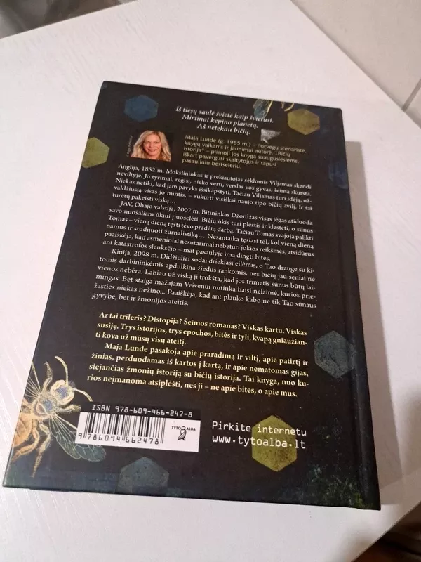 Bičių istorija - Maja Lunde, knyga 3