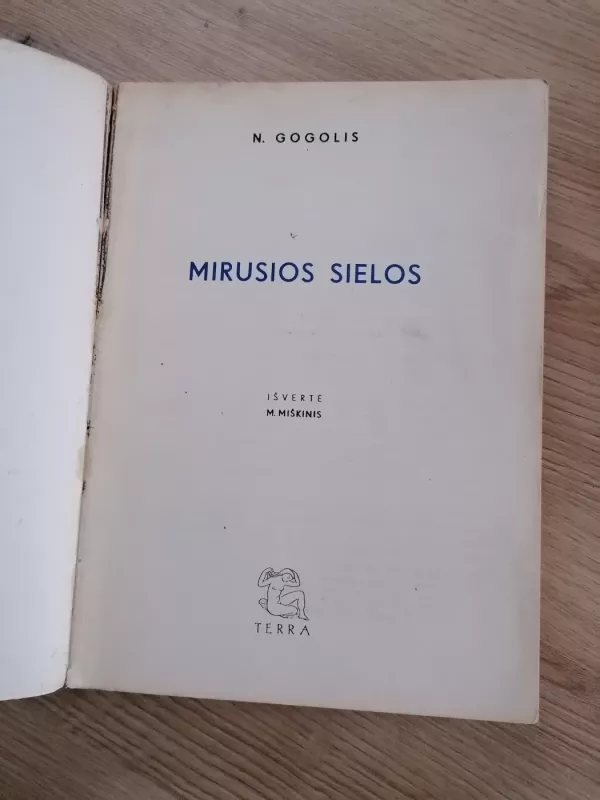 Mirusios sielos - Nikolajus Gogolis, knyga 3