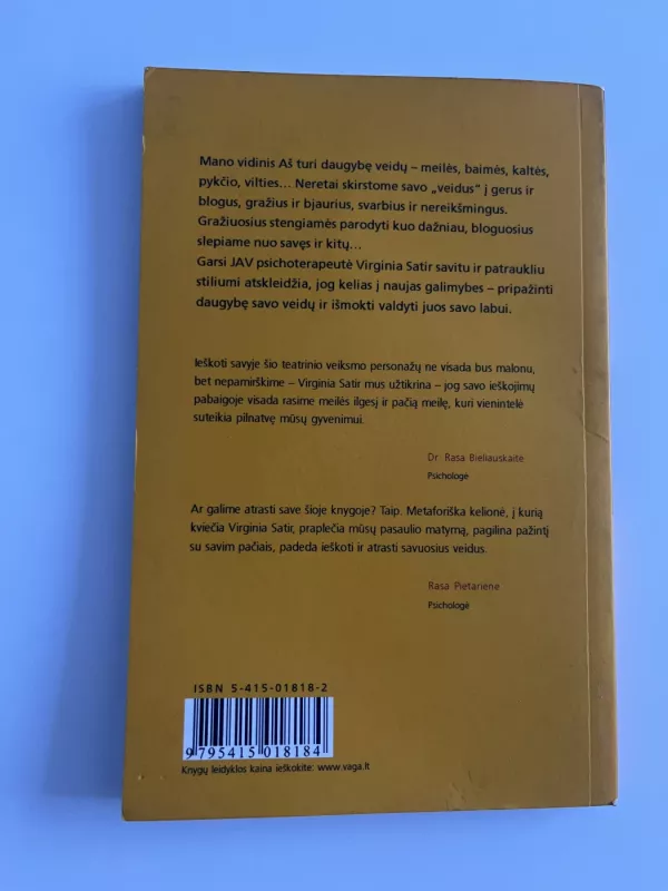 Daugybė tavo veidų - Virginia Satir, knyga 3