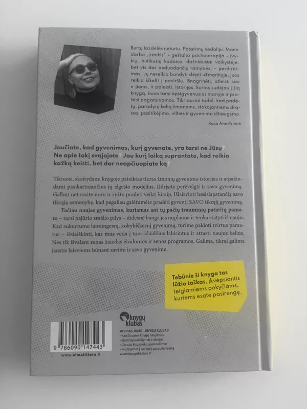 Gyvenimas be šešėlio. Psichoterapinės tikros istorijos, pakeisiančios tavo pasaulio matymą - Rasa Andrikienė, knyga 3