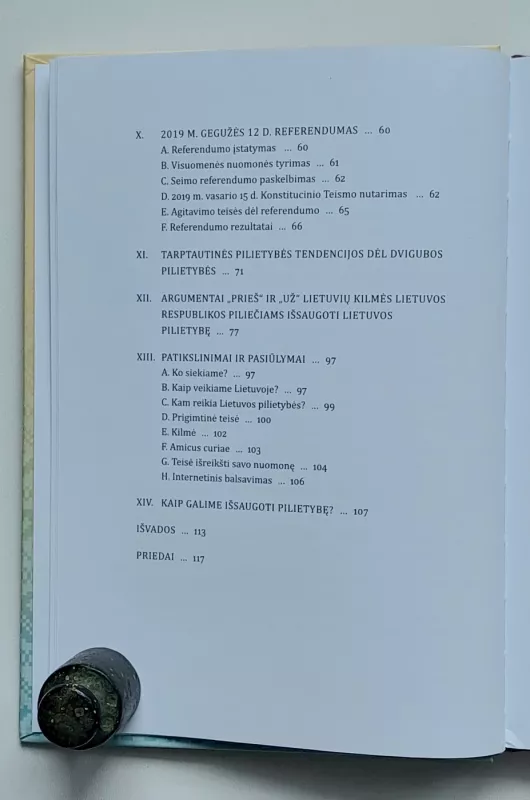 Lietuviais esame mes gimę, lietuviais norime ir būt. Pilietybės išsaugojimo pagrindai ir argumentai - Regina Gytė Narušienė, knyga 6