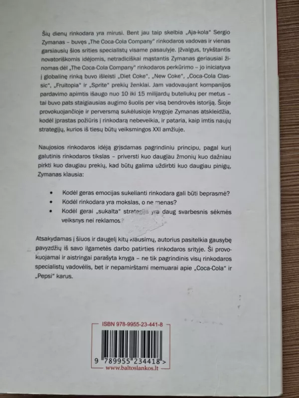 Įprastos rinkodaros pabaiga - Sergio Zyman, knyga 3