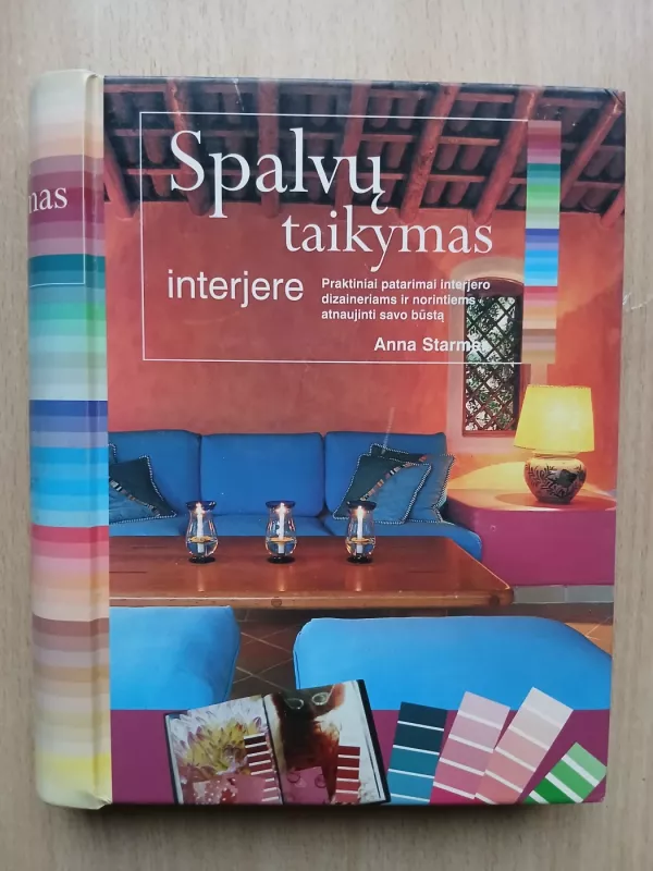 Spalvų taikymas interjere - Anna Starmer, knyga 2