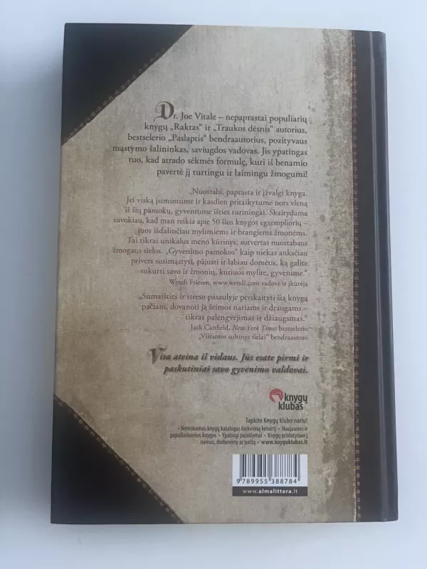 Gyvenimo pamokos - Joe Vitale, knyga 3