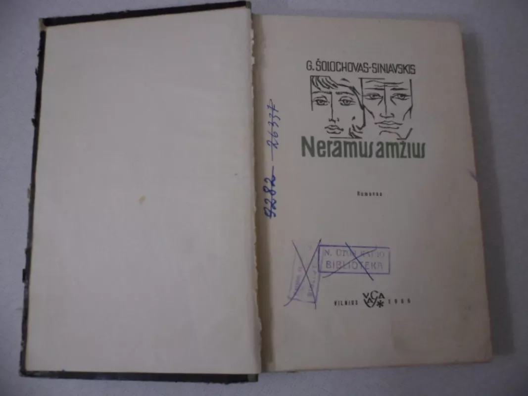 Neramus amžius - G. Šolochovas-Siniavskis, knyga 3