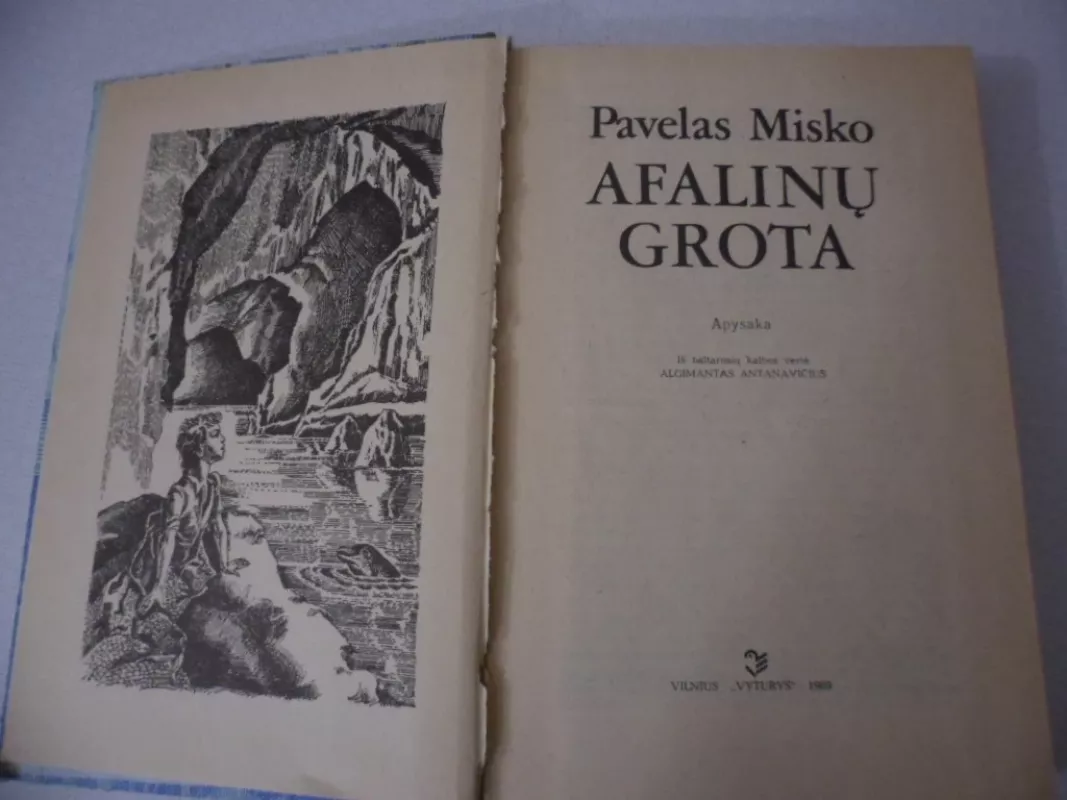 Afalinų grota - Pavelas Misko, knyga 3