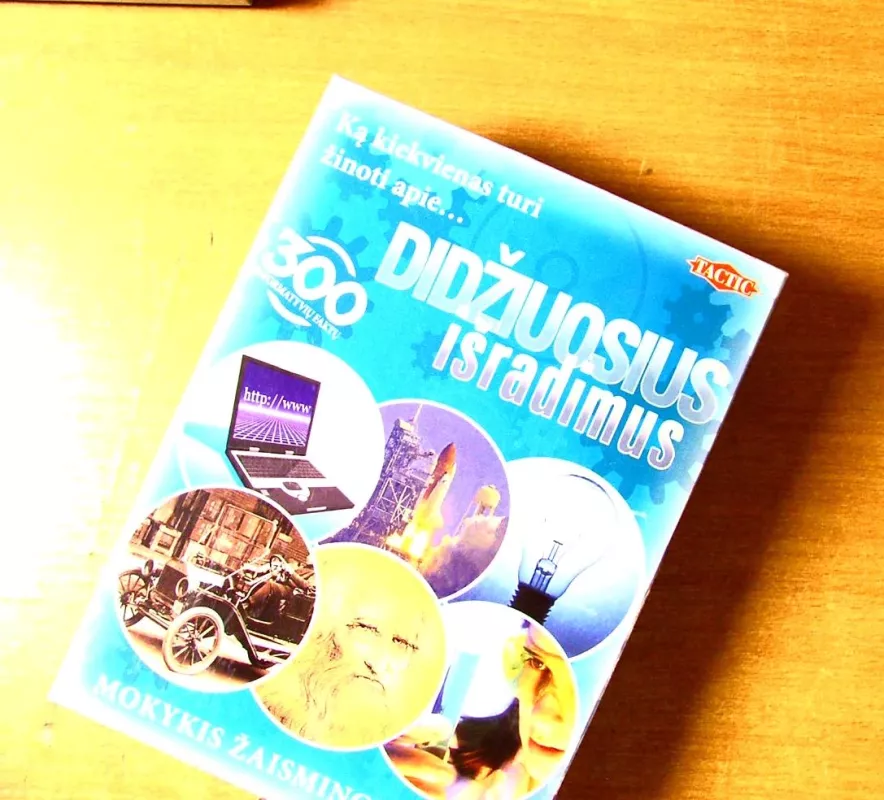 Ką kiekvienas turi žinoti apie Didžiuosius išradimus - , stalo žaidimas 3