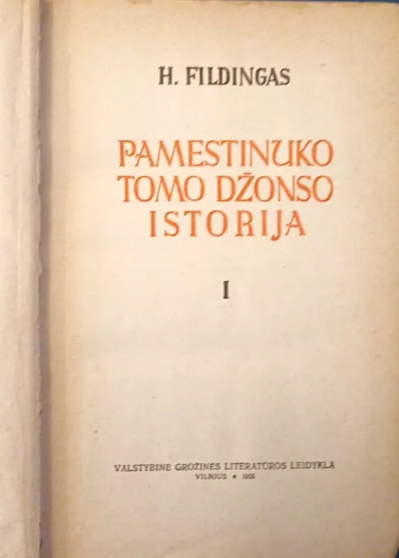 Pamestinuko Tomo Džonso istorija, 1-2 tomai - H.Fildingas, knyga 5