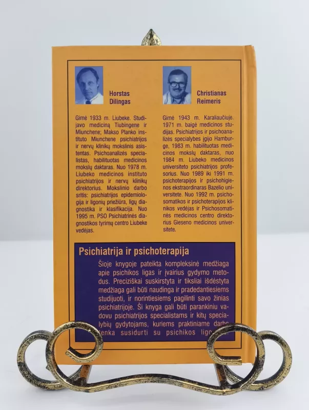 Psichiatrija ir psichoterapija - Horstas Dilingas, Christianas  Reimeris, knyga 2
