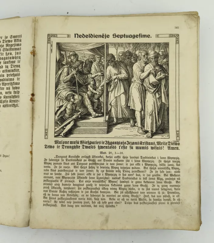 Kristupo Jurkšaičio „Pamokslų knyga“, 1914 m. – Mažoji Lietuva - Kristupas Jurkšaitis, knyga 6