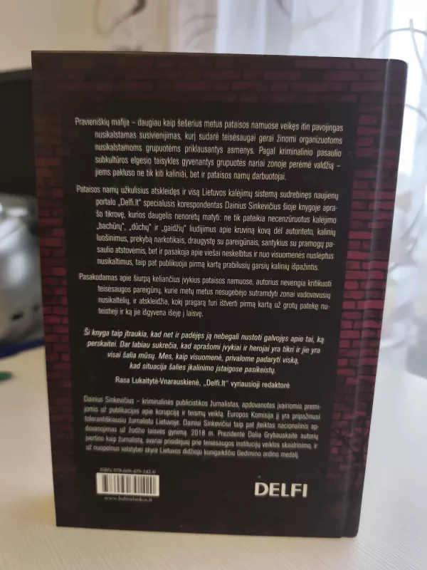 Pravieniškių mafija. Nerašyti zonos įstatymai - l. Diržinskaitė, K.  plechavičius, V.  Kremsas, L.  Bernotas, A.  Sinkevičius, knyga 3