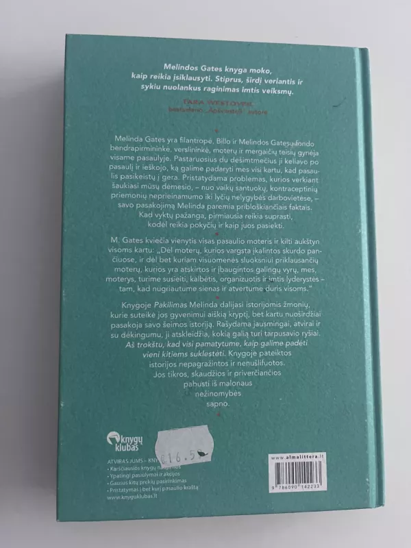 Pakilimas. Moterų galia keisti pasaulį - Melinda Gates, knyga 3