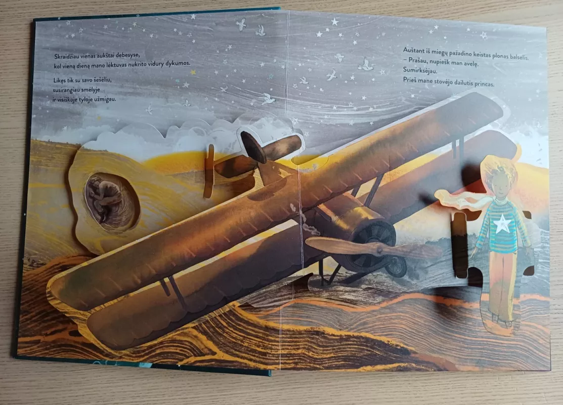 Mažasis princas. Erdvinė knyga - Antoine de Saint-Exupery , Louise Greig , Sarah Massini, knyga 3