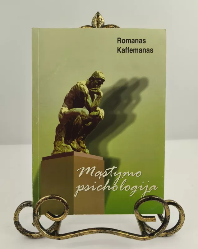 Mąstymo psichologija - Romanas Kaffemanas, knyga 3