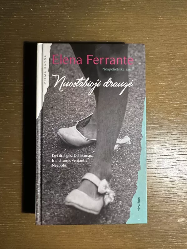 Nuostabioji draugė - Elena Ferrante, knyga 2