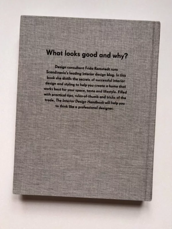 The Interior Design Handbook - Frida Ramstedt, knyga 5