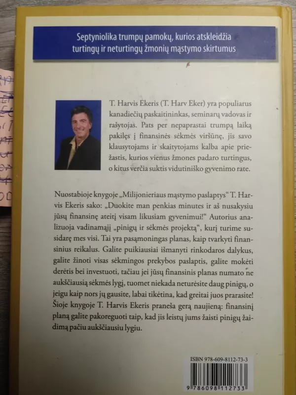 Milijonieriaus mąstymo paslaptys - T. Harv Eker, knyga 3
