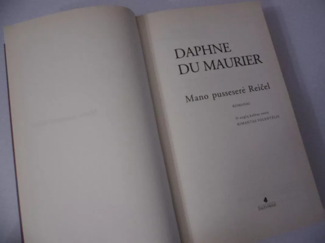 Mano pussesere Reicel - Daphne du Maurier, knyga 3