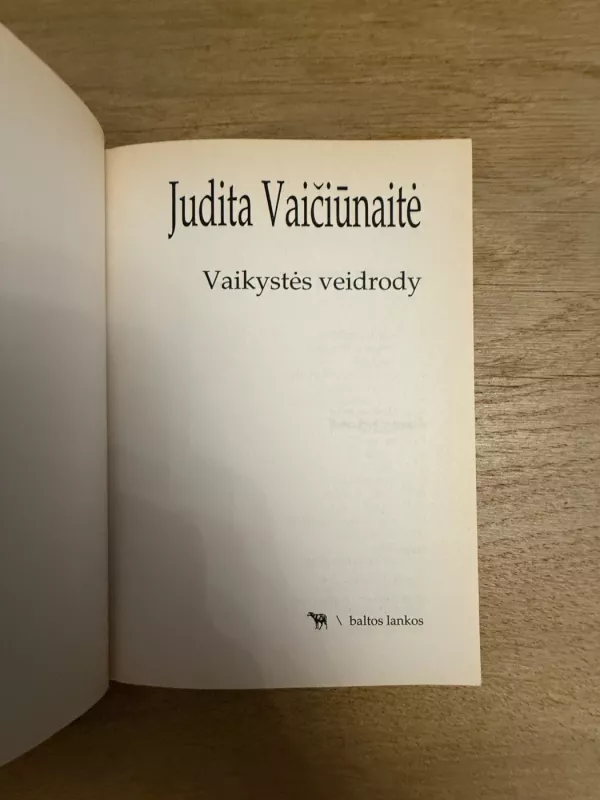 Vaikystės veidrody - Judita Vaičiūnaitė, knyga 3