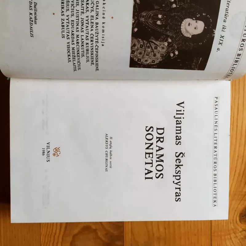 Dramos Sonetai - Viljamas Šekspyras, knyga 3