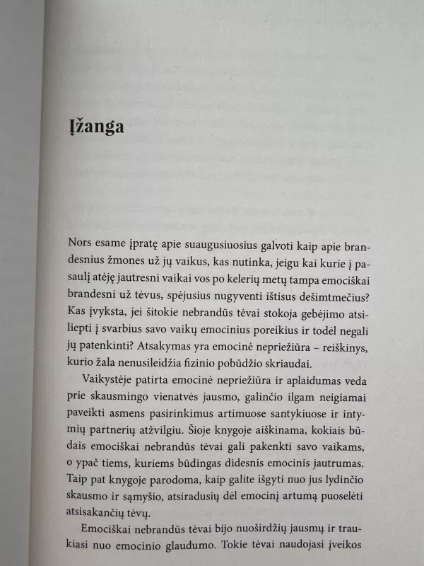 Suaugę emociškai nebrandžių tėvų vaikai - Lindsay C. Gibson, knyga 3