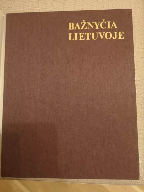 Bažnyčia Lietuvoje - V. Kazakevičius, J.  Sakalauskas, knyga 4