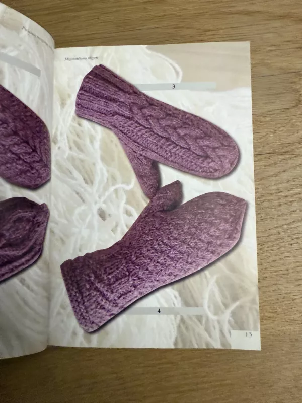 Pirštinių mezgimas virbalais 2 - Vitalija Bagdžiūnienė, knyga 4