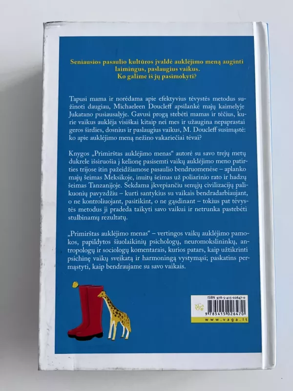 Primirštas auklėjimo menas - Michaleen Doucleff, knyga 3