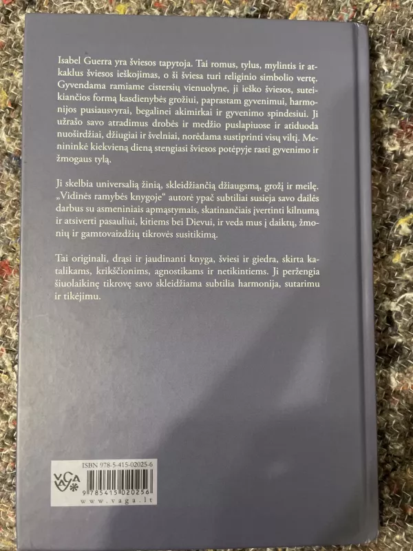 Vidinės ramybės knyga - Isabel Guerra, knyga 3