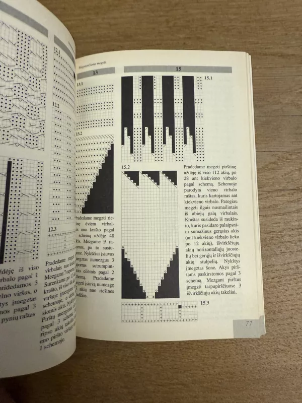 Pirštinių mezgimas virbalais 2 - Vitalija Bagdžiūnienė, knyga 6