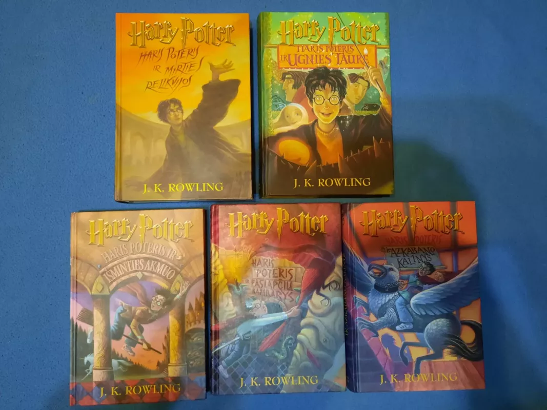 Haris Poteris 5 dalys - Rowling J. K., knyga 5