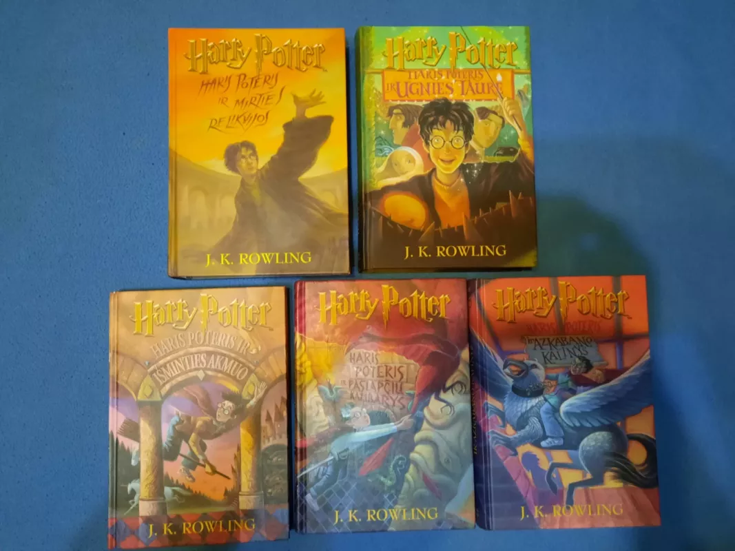 Haris Poteris 5 dalys - Rowling J. K., knyga 2