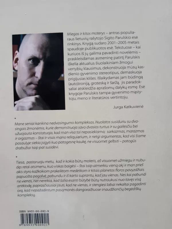 Miegas ir kitos moterys - Sigitas Parulskis, knyga 3